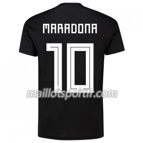 Maillot de Foot Argentine Maradona 10 Exterieur Coupe du monde 2018